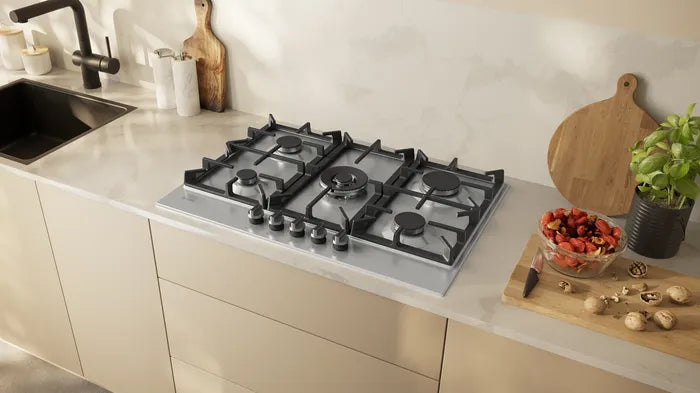 Neff N 70 Gas hob 75 cm - Stainless steel | T27CIQ8N0