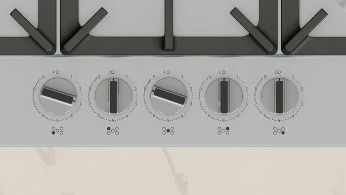 Neff N 70 Gas hob 75 cm - Stainless steel | T27CIQ8N0