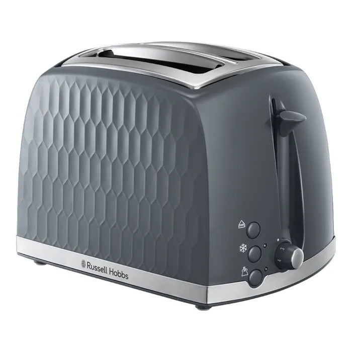 Russell Hobbs Honeycomb™ 2 Slice Toaster - Grey | 26063