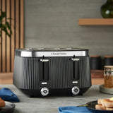 Russell Hobbs Brontë 4 Slice Toaster - Black | 26770