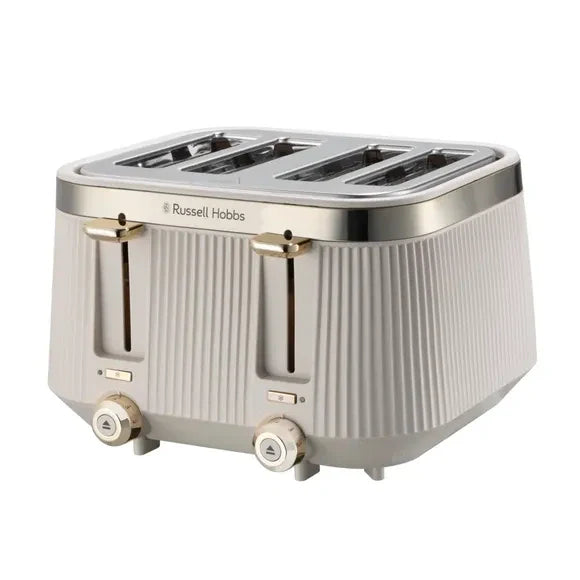 Russell Hobbs Brontë 4 Slice Toaster - Stone | 26771