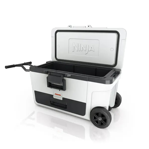 Ninja FrostVault 65QT/61L Wheeled Cooler with Dry Zone - Slate Grey | FB265EUUKGY