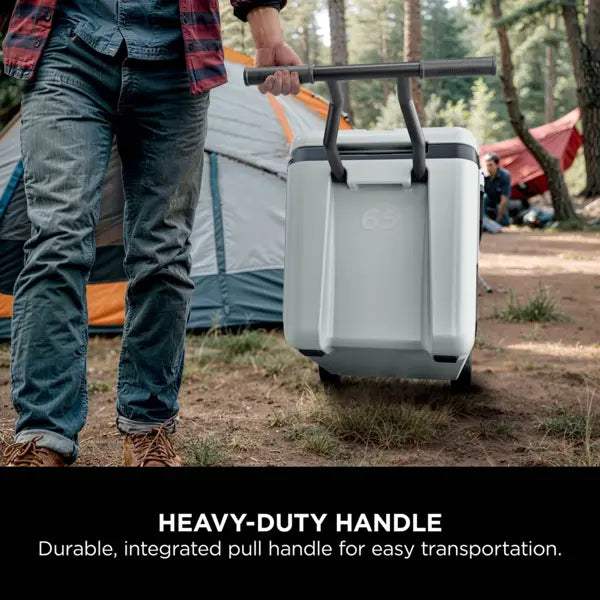 Ninja FrostVault 65QT/61L Wheeled Cooler with Dry Zone - Slate Grey | FB265EUUKGY