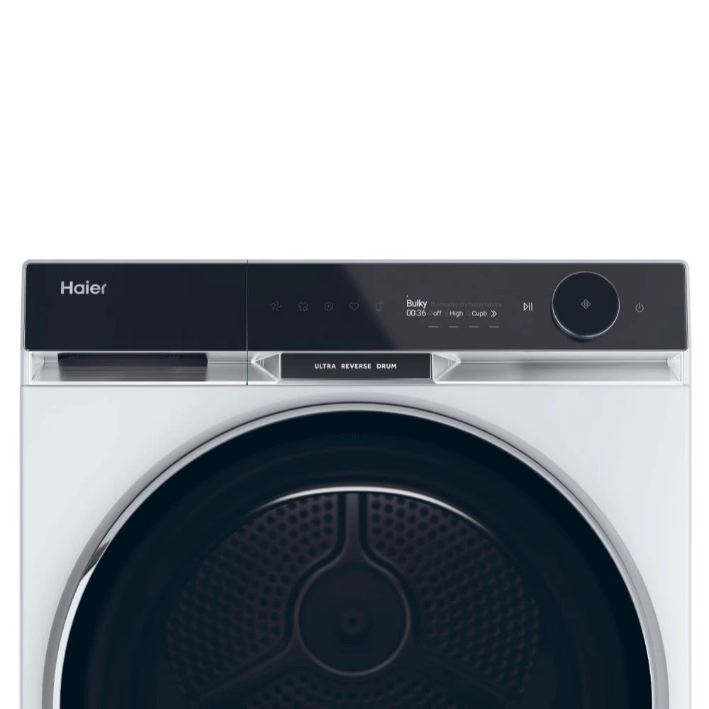 Haier X Series 11 9KG Freestanding Heat Pump Tumble Dryer - White | HD90-A3Q397U1-UK