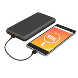 Groov-e 10,000mAh Portable Charger - Black | GVCH10000