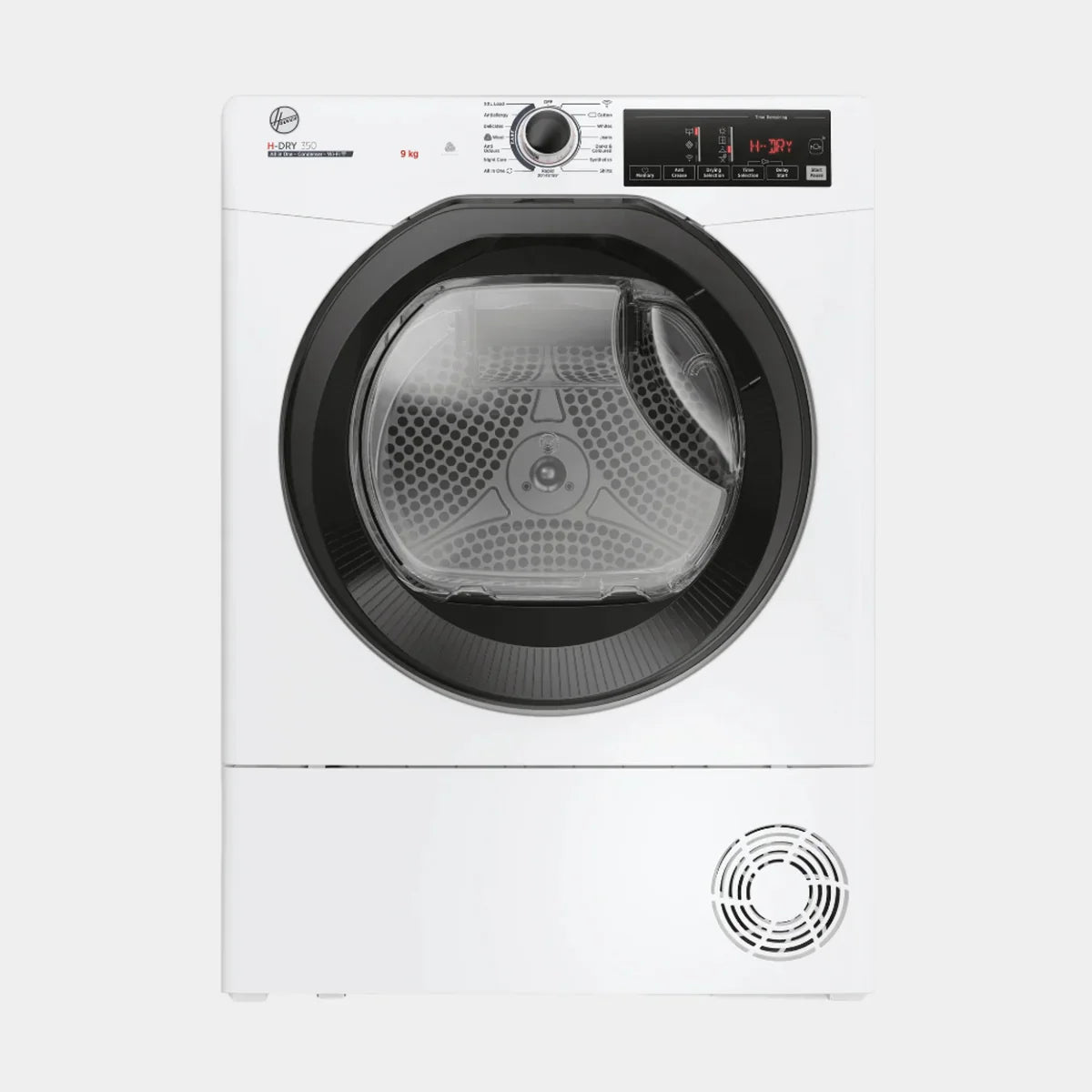 Hoover H-Dry 350 Condenser Tumble Dryer - White - 9kg | HRE C9TBE-80 | HREC9TE-80