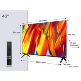 TCL 43" QLED Full HD Android Smart TV | 43V5C