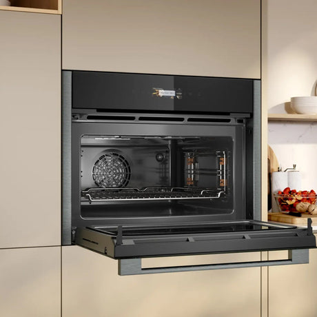 Neff N70 compact oven, door open