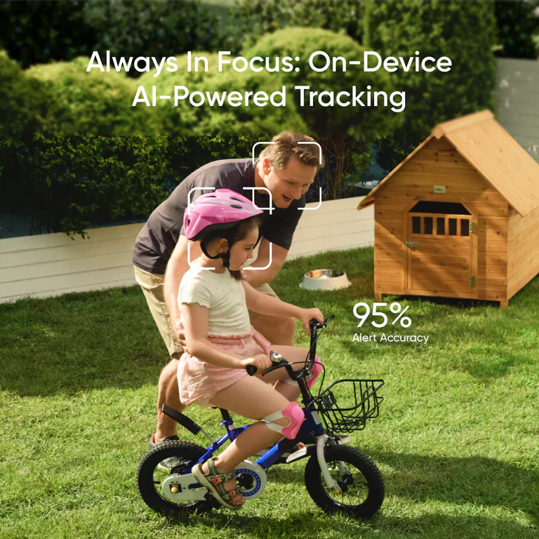 Eufy SoloCam S340 Wireless Outdoor Security Camera with Dual Lens & Solar Panels | T81703W1