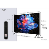 TCL V6C 50" 4K Ultra HD Smart Google TV | 50V6C