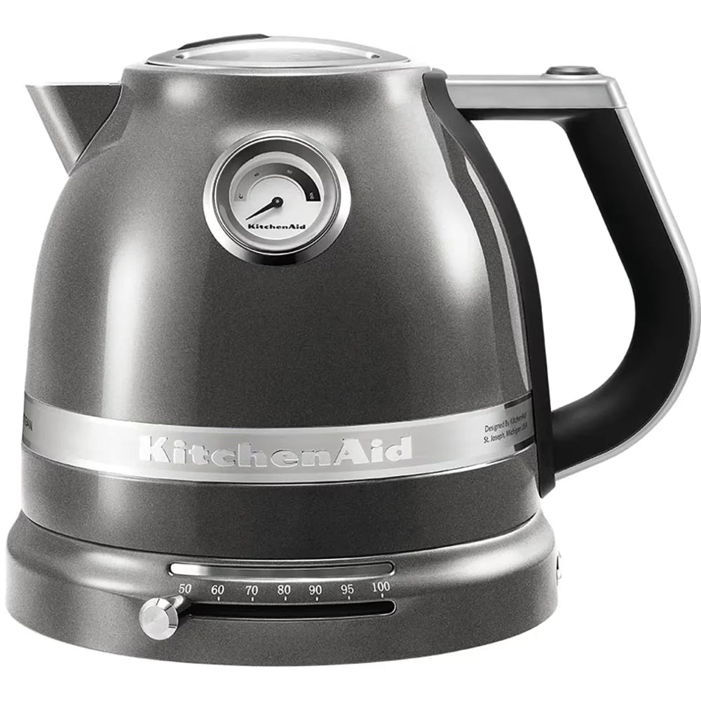 KitchenAid 1.5L Artisan Kettle - Medallion Silver | 5KEK1522BMS