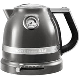 KitchenAid 1.5L Artisan Kettle - Medallion Silver | 5KEK1522BMS