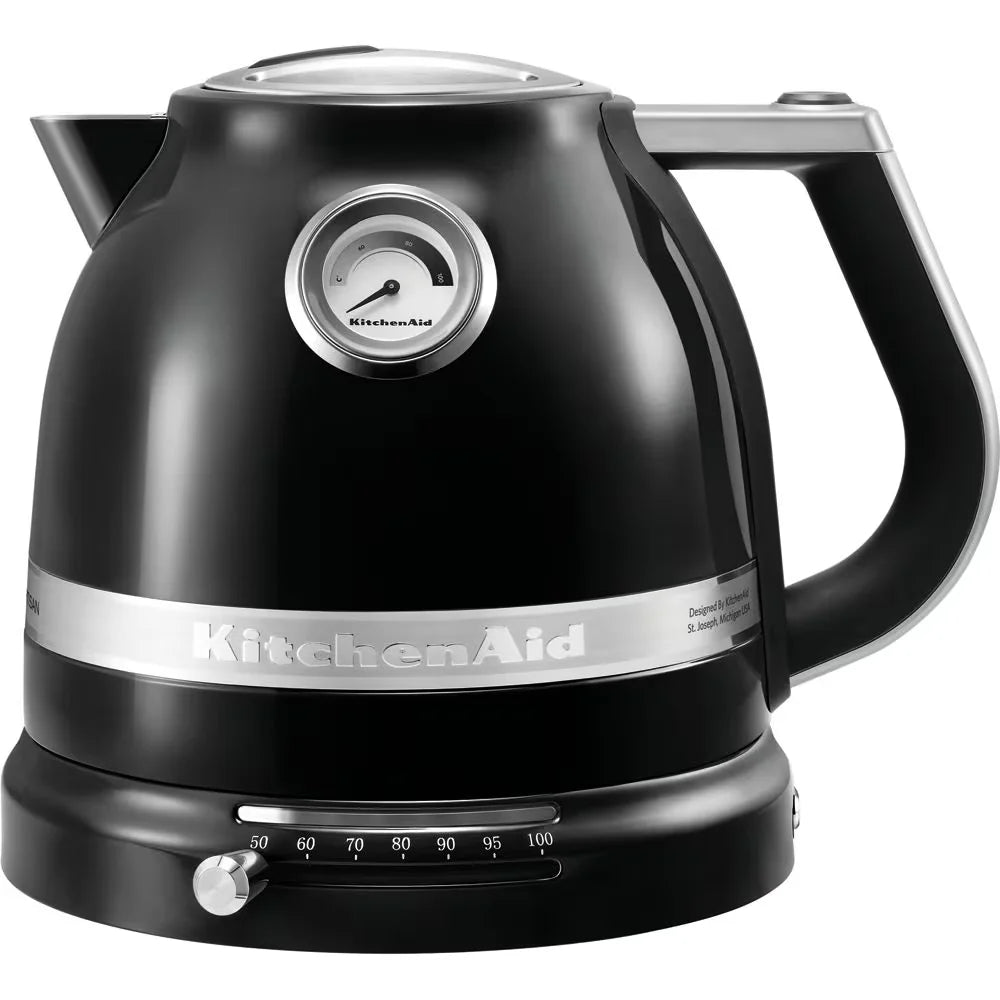 KitchenAid 1.5L Artisan Kettle - Onyx Black | 5KEK1522BOB