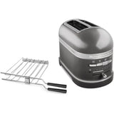 KitchenAid 2 Slice Artisan Toaster - Medallion Silver | 5KMT2204BMS