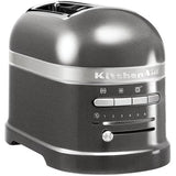 KitchenAid 2 Slice Artisan Toaster - Medallion Silver | 5KMT2204BMS