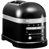 KitchenAid 2 Slice Artisan Toaster - Onyx Black | 5KMT2204BOB