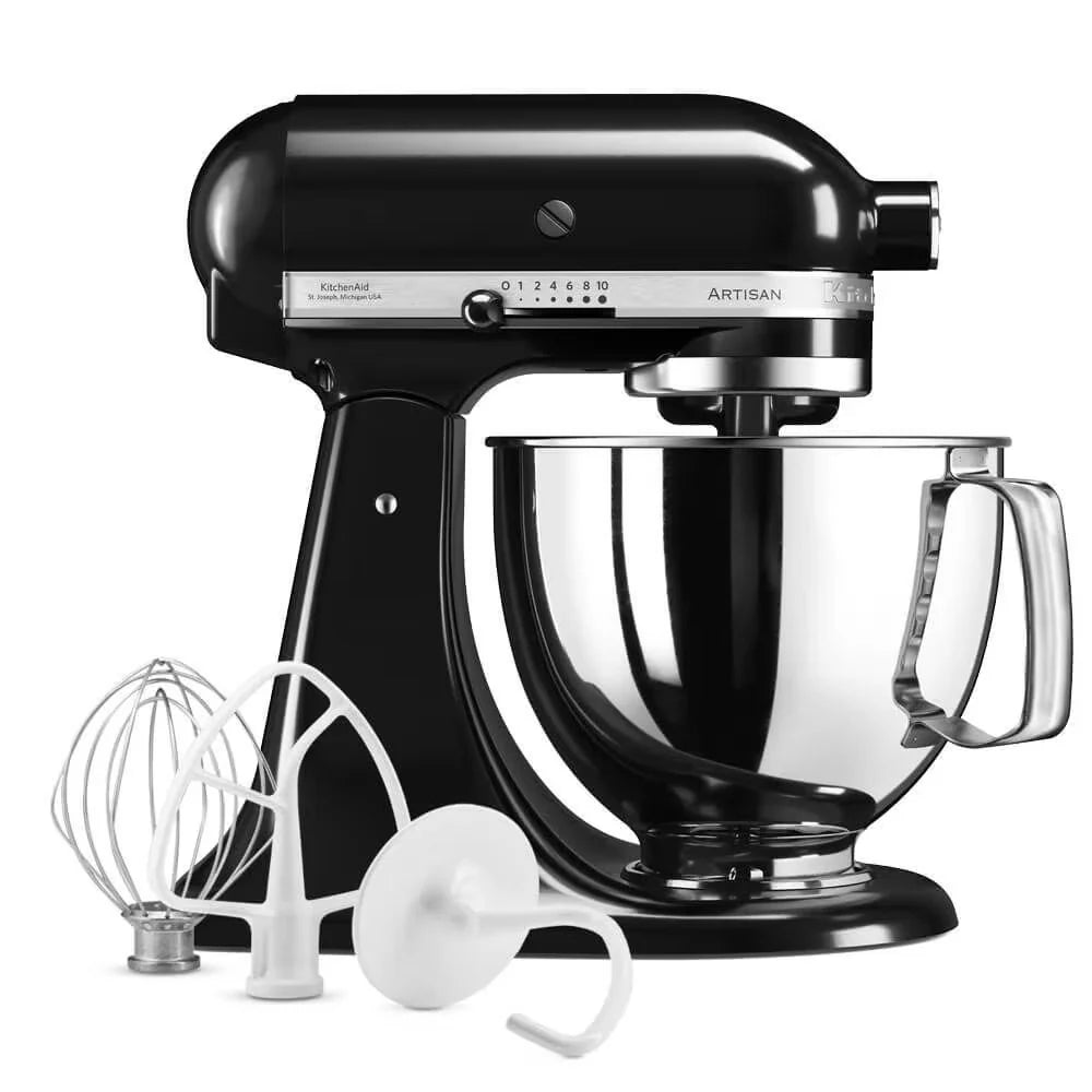 KitchenAid Mixer Tilt-Head 4.8L Artisan - Onyx Black | 5KSM125BOB