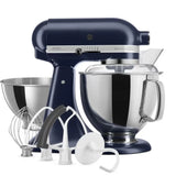 KitchenAid Mixer Tilt-Head 4.8L Artisan With Accessories - Ink Blue | 5KSM175PSBIB