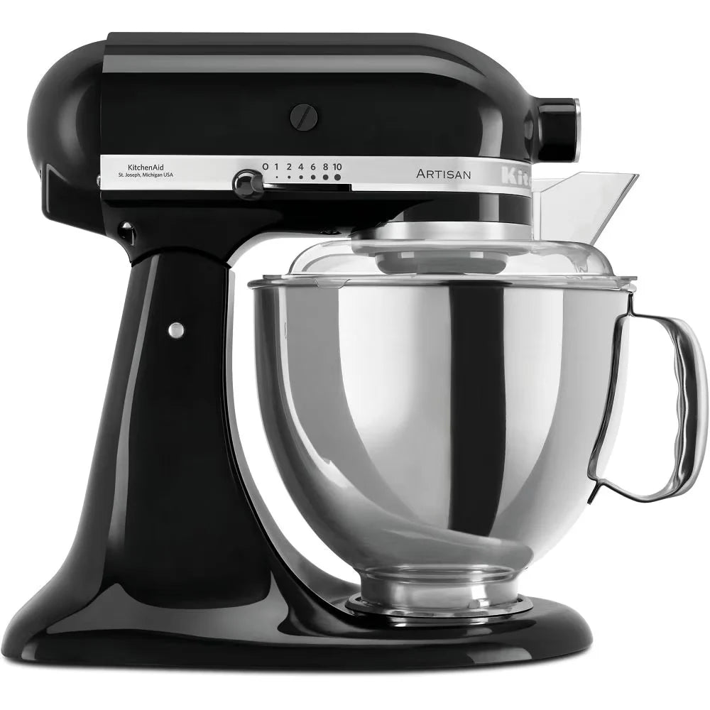 KitchenAid Mixer Tilt-Head 4.8L Artisan With Accessories - Onyx Black |  5KSM175PSBOB