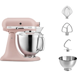KitchenAid Mixer Tilt-Head 4.8L Artisan Premium - Feather Pink | 5KSM185PSBFT