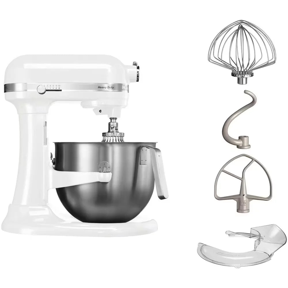 KitchenAid Mixer Bowl-Lift 6.9L Heavy Duty - White | 5KSM7591XBWH
