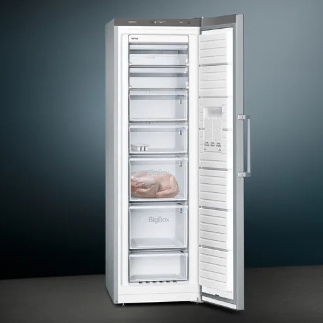 Siemens iQ300 Freestanding Freezer - S/Steel | GS36NVIEV