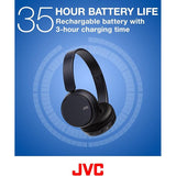 JVC On Ear Bluetooth Headphones - Blue | HAS36WA