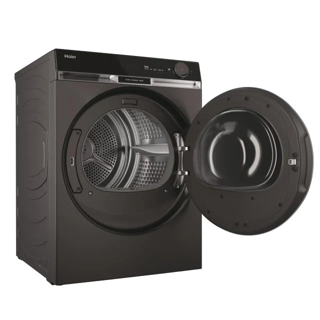 Haier X Series 9kg Heat Pump Tumble Dryer - Graphite | HD90-A3Q397PGU1-UK
