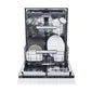 Haier Integrated Full size Dishwasher - Black | XS 6B0S3FSB-80