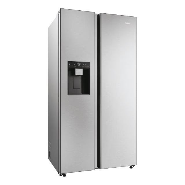 Haier American Style Fridge Freezer Stainless Steel | Plumbed | HSW59F18DIMM