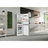Hoover Freestanding Fridge Freezer - Silver | HVT3CLECKIHS-1