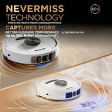 Shark PowerDetect NeverTouch Pro 2-in-1 Robot Vacuum Cleaner - White | RV2800ZEUKWH