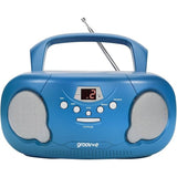 Groov-e Portable CD & Radio Blue 294966