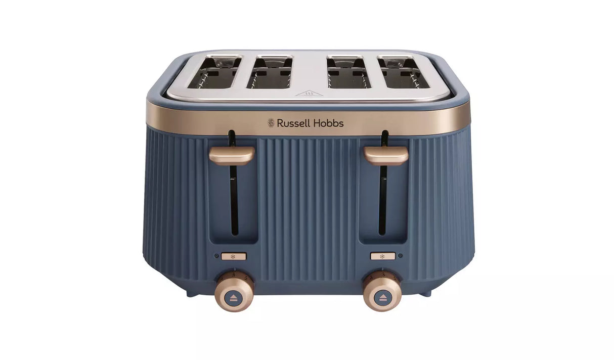 Russell Hobbs Brontë 4 Slice Toaster - Soft Navy | 26772