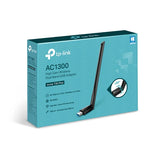 TP Link AC1300 High Gain Wireless Dual Band USB Adapter | ARCHERT3UPLUS
