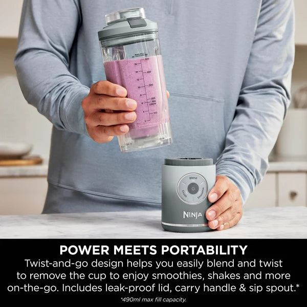 Ninja Blast Max Portable Blender - Silver | BC251UKSL