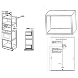 Beko Integrated Microwave BMGB25333X