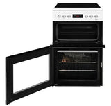 Beko 60cm Double Oven Electric Cooker | KDC653W