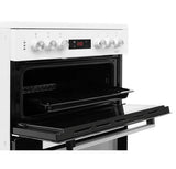 Beko 60cm Double Oven Electric Cooker | KDC653W