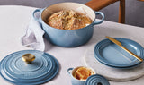 Le Creuset Signature 26cm Cast Iron Round Casserole - Chambray | 21177264344441