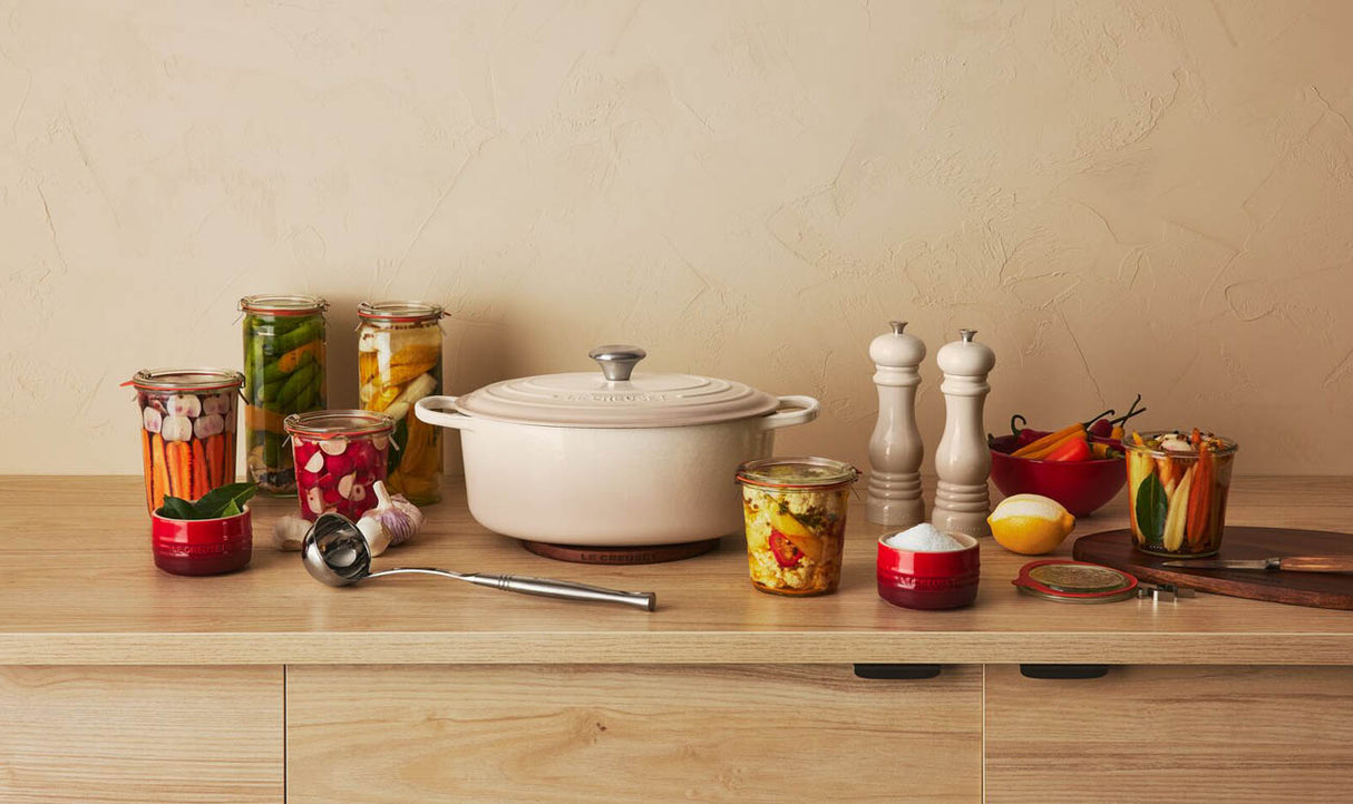 Le Creuset Signature 29cm Cast Iron Oval Casserole - Meringue | 21178297164430