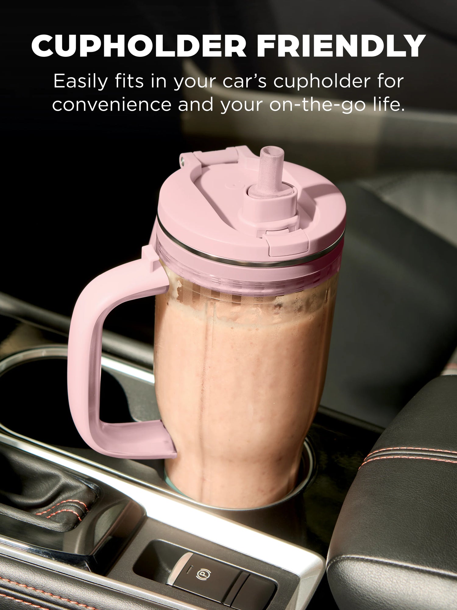 Ninja BlendBoss Tumbler Blender - Pink Peppercorn | DB351UKPK1BRN