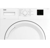 Beko 8kg Condenser Tumble Dryer with Sensor Programmes - White | DTKCE80021W