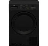 Beko 8kg Condenser Tumble Dryer with Sensor Programmes - Black | DTLCE80051B