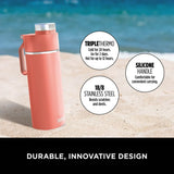 Ninja Thirsti 530 ml Travel Bottle – Coral | DW1801EUUKPE