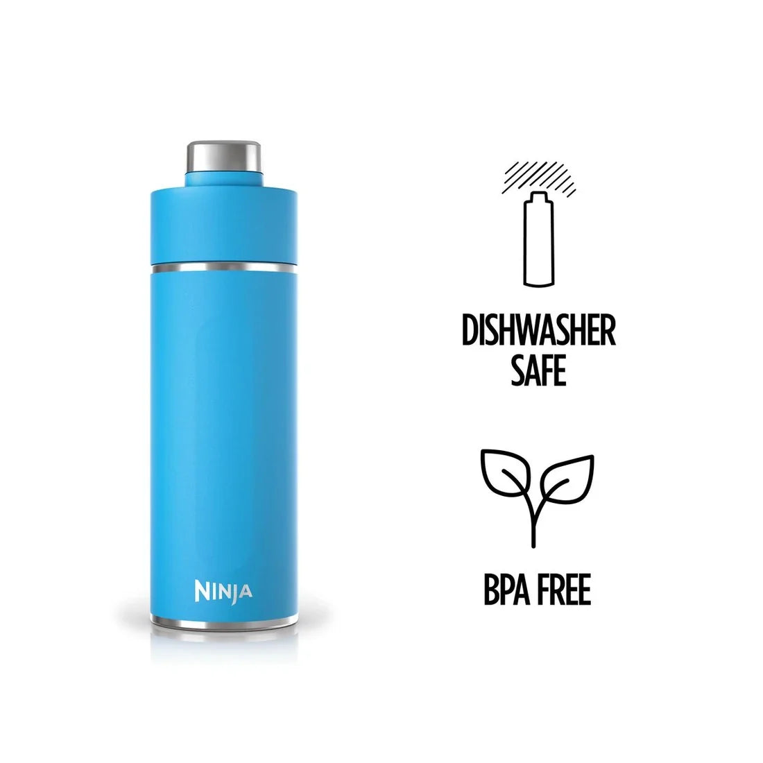 Ninja Thirsti 530 ml Travel Bottle – Tropical Blue | DW1801EUUKSB