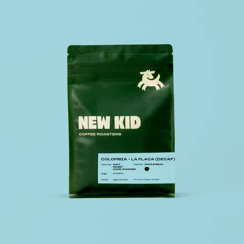 New Kid Colombia La Flaca Decaf 250g - Wholebean | DGFE250G-WHL