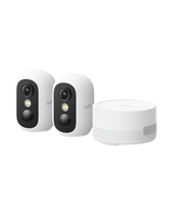 eufyCam C35 2-Cam Kit with HBmini - White | E811042A