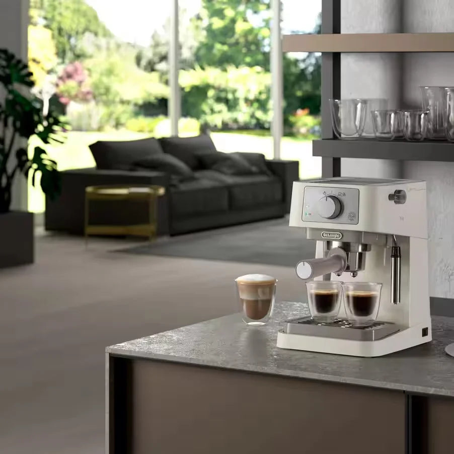 De'Longhi Stilosa Espresso Maker - Beige | EC260.CR