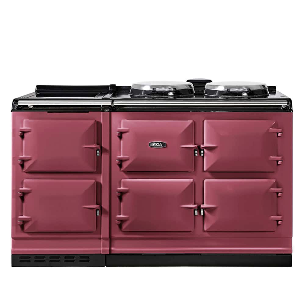 AGA eR7 150 Twin Hotplates & Warming Plate 150cm Electric Cooker - Raspberry